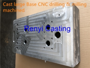 A356 T6 Sand Casting large Housing CNC milling machined