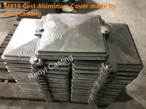 Al319 Cast Aluminum Cover made by sand casting process