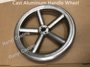Cast Aluminum handle wheel