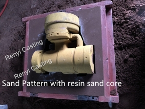 Sand Pattern with resin sand core