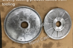 Gravity casting product casted