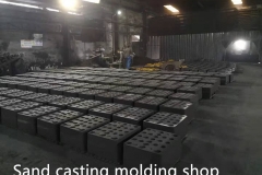 Sand casting molding shop