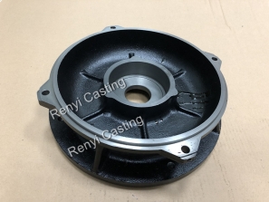 Cast iron motor flange