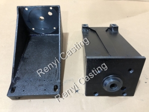 Ductile iron motor frame casting