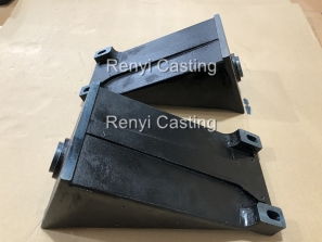 Ductile iron motor frame  casting