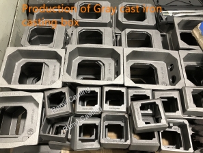 Gray cast iron casting box