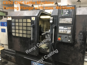 C650 CNC Lathe Machine,Turning Flange with max. Φ650mm