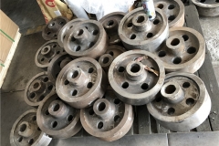 Large wire rope sheave raw casting