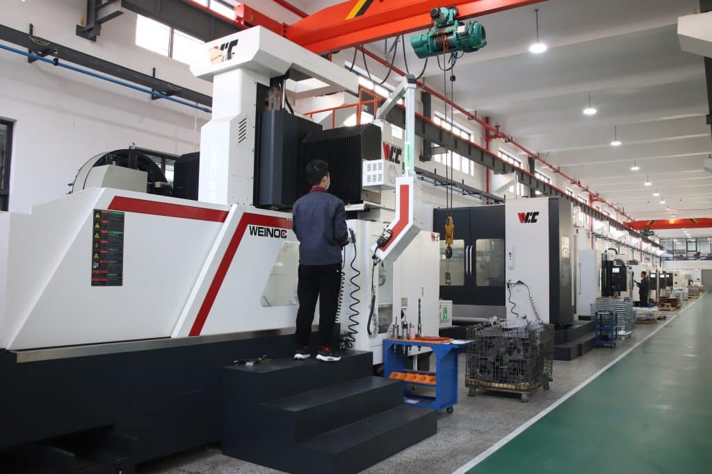 Large cnc machining facility china